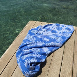 Mijölnir Toalla de Playa Fouta Ananas - Azul